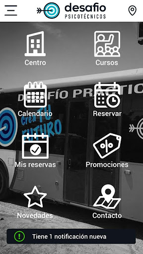 Android application Desafío Prácticas EMT screenshort