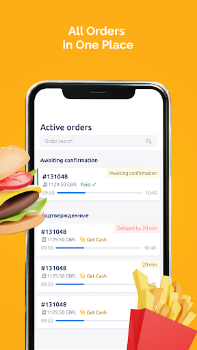Odelivery Orders Screen 2