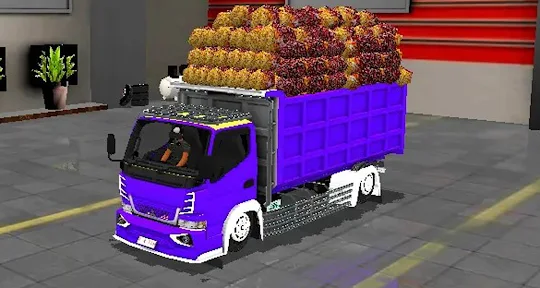 Mods Truck Sawit Muatan Tumpah