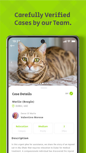 Android application Pawspact screenshort