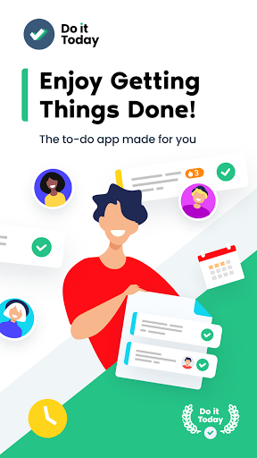 Screenshot of Do it Today: To-do list app