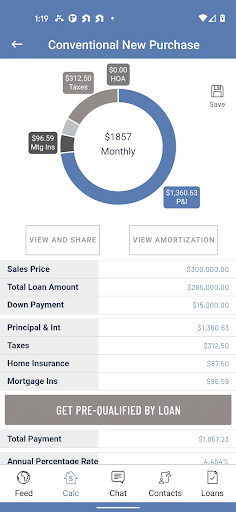 Screenshot of First Premier Mortgage