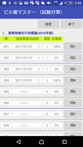 ビル管理マスター 試験問題 Screen 3