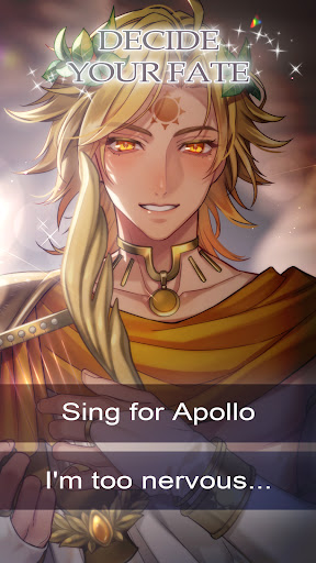 Screenshot of Hearts of Olympus: Anime Otome