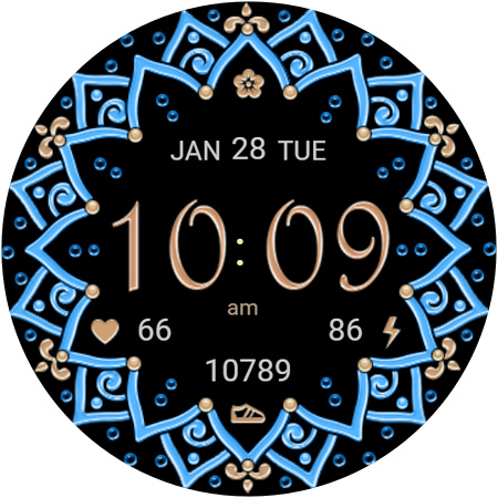 Jasmine Digital Watch Face screenshot 8