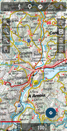 Android application Mapas de España screenshort