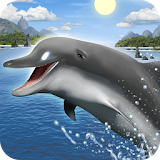 Dolphins live wallpaper icon