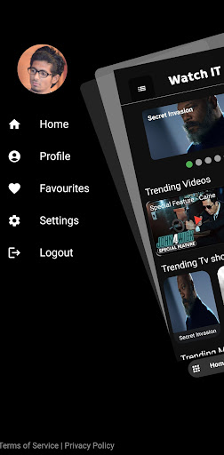 Android application WATCH IT screenshort