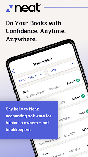 Android application Neat: Receipt Maker & Tracker screenshort