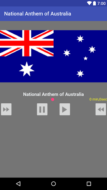 Captura 3 National Anthem of Australia android