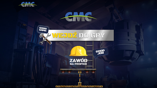 Android application Gramy w Hucie screenshort
