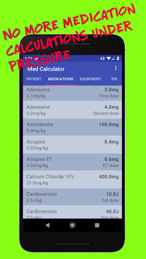 Medical Calculator Screen 2