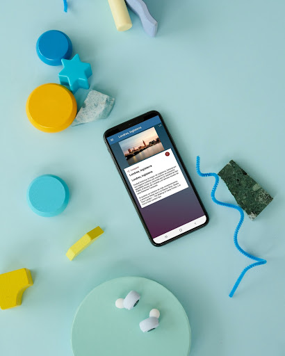 Android application Los mejores lugares del mundo screenshort