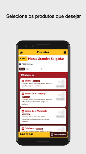 Willer Pizzas Screen 2