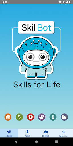 Android application Skillbot screenshort