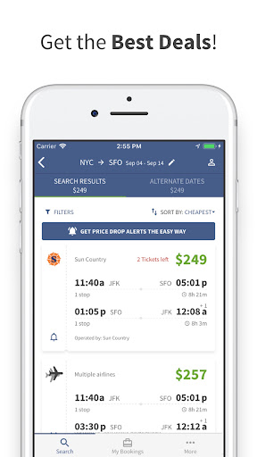 Justfly Cheap Flights & Hotels Screen 3