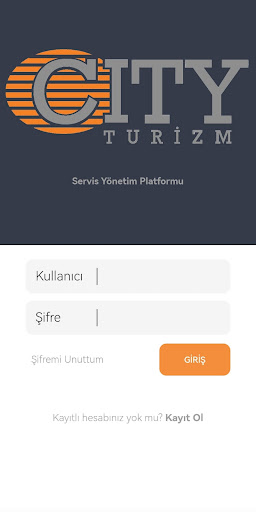 Android application City Turizm Shuttle screenshort