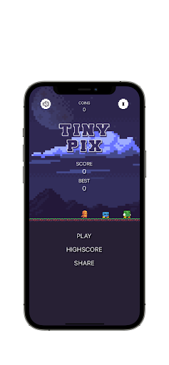 Android application Tiny Pix: Pixel Survival 2023 screenshort