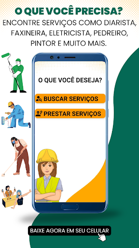 O PROFISSIONAL: SERVIÇOS AQUI Screen 2