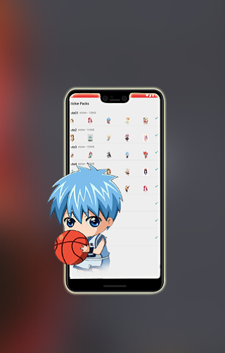 Sticker Chibi Kawaii anime For WAStickerapps