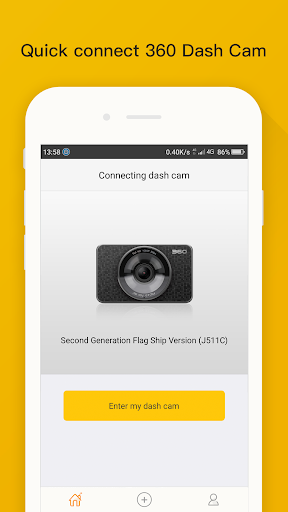 Android application 360 Dash Cam screenshort