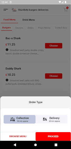 Sharkbite Burgers Screen 2