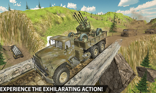 Off-Road Army Vehicle Transport Truck Driver 2019