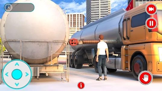 Simulador posto de gasolina 3D