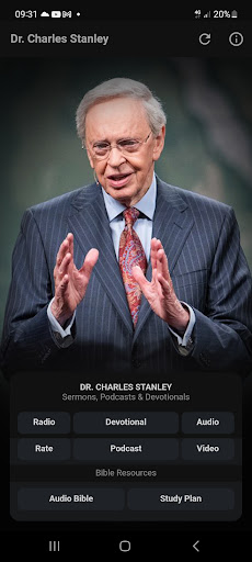 Android application Dr. Charles Stanley's Sermons screenshort