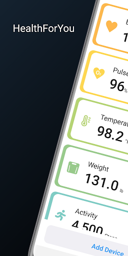 Android application HealthForYou screenshort