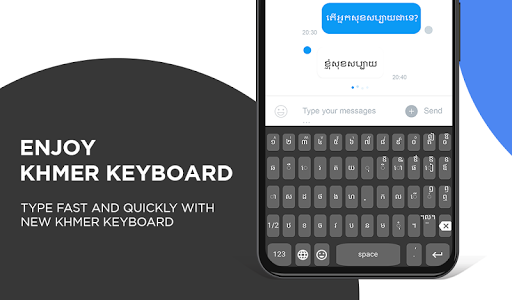 Khmer typing Keyboard Unknown