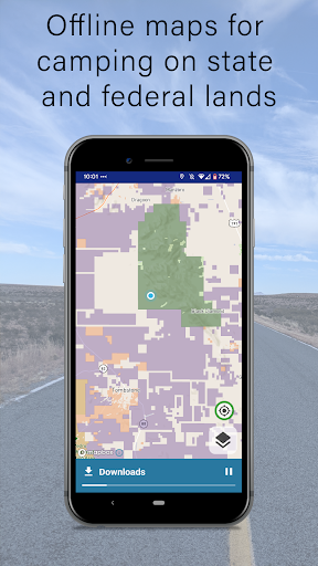 Android application Boondocking USA screenshort