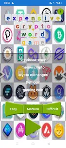 expensive crypto word game