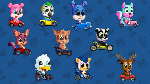 animal racing : racing cars Screen 2