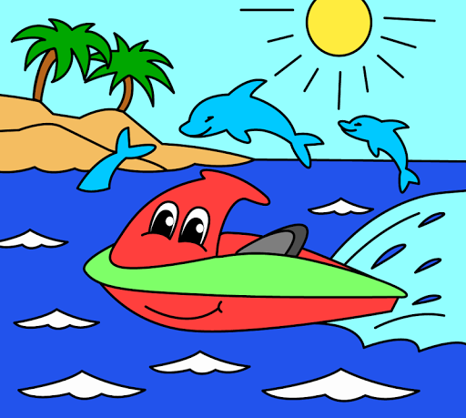 Coloring pages for children : transport  screenshots 13