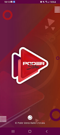 Android application Poder Stereo - Radio Cristiana screenshort