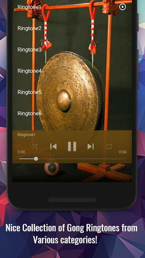 Gong Ringtones Screen 2