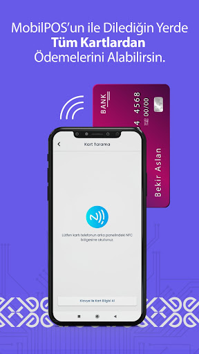 Android application Esnek mPos screenshort