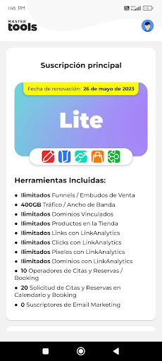 MasterTools Screen 2