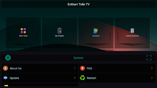 Screenshot of Eckhart Tolle TV (Unofficial)