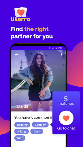 Dating and chat - Likerro Screen 3