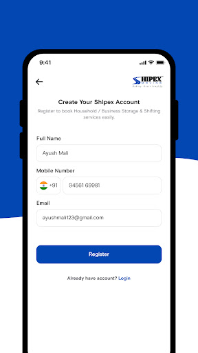 Shipex - Packers and Movers App