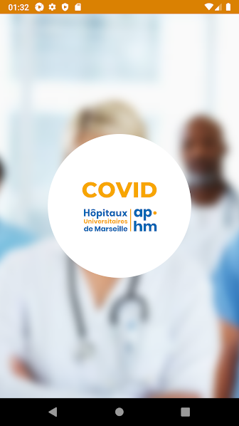 Capture d'écran COVID Hôpitaux AP-HM