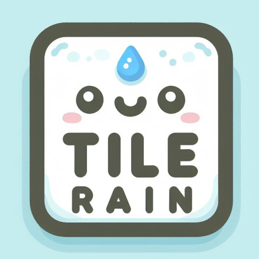 Tile Rain - Match 3 Tile Game logo