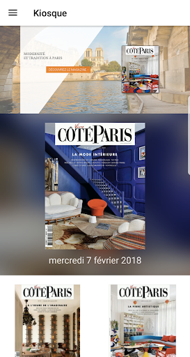 Android application Côté Paris - magazine 1.0 screenshort