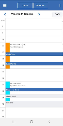 Android application Agenda Medici - iDoctors.it screenshort