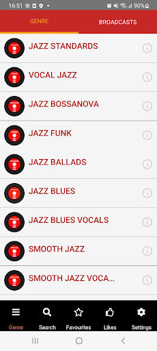 Android application Jazz Goa screenshort