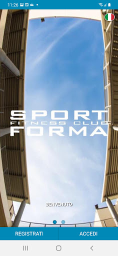 Android application SPORT E FORMA screenshort