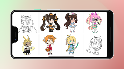 Gacha Anime Coloring Book Life - Apps on Google Play