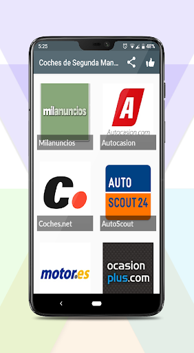 Android application Coches de Segunda Mano España screenshort